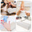 Cuscino poggiabraccia e poggiamani per manicure, colore bianco 7