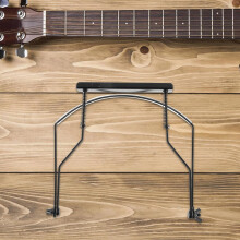 Nastavitelný kovový držák na krk harmoniky, stabilní opora a elegantní design
