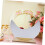 Irregular Desktop Mirror Wooden Base Frameless Moon Shape Cosmetic Mirror 8