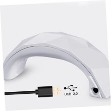 Mini manicura de 9 W para mujer, lámpara de gel para uñas USB, LED, máquina de arte de uñas, aislamiento seguro