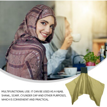 Long Hijab Scarf for Women Instant Polyester Headwrap Timeless Versatile Fashion Accessory