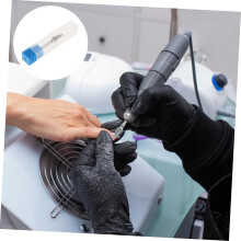 Cabezal pulidor de uñas, broca de acero para manicura, cuidado de uñas y limpieza de cutículas.