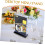 Menu Holder Display Stand A5 Vertical PVC Desktop Sign Holder with Base Menu Display Rack 3