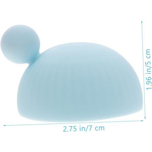 Makeup Brush Cleaning Scrubber and Simple Rinsing Container, Silicone Beauty Tool 1