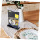 Menu Holder Display Stand A5 Vertical PVC Desktop Sign Holder with Base Menu Display Rack 6