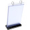 Menu Holder Display Stand A5 Vertical PVC Desktop Sign Holder with Base Menu Display Rack 8