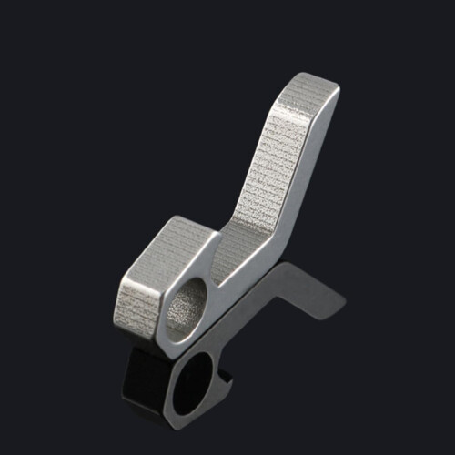 Kreativ rostfri flasköppnare nyckelring silver modedesign multifunktionell 2
