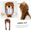 Adorable Decorative Tiger Hat for Comfortable Elastic Accessor 4