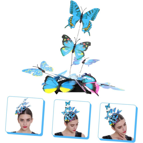 Mini pinces à cheveux papillons pour femmes 1