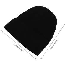 Thermal Knit Beanie Hat for Women Winter Warm Lightweight Hair Protection Cap Windproof Snow Hat