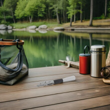 Outil manuel pour nouer un hameçon, dispositif de nouage rapide pour ligne de pêche, porte-nœuds portable gris