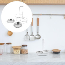 Suppeskjeholder Øseholder Rustfritt Stål Stabil Lastebærende Delikat Elegant Spesialformet Kjøkken