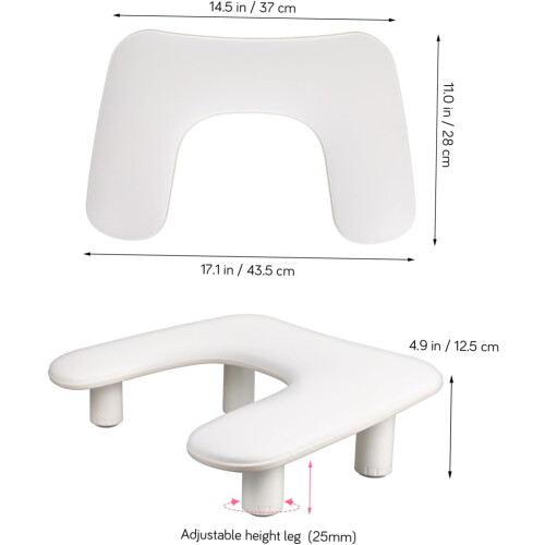 Repose-bras ergonomique en forme de U pour support de bras de clouage 1