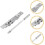 Stainless Steel Latch Lock for Doors and Windows Home Security Bolt Sliding Bolt 5