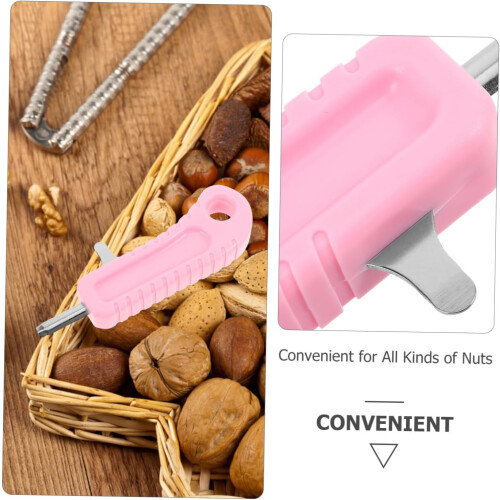 Manual Nut Crackers for Macadamia Walnut Peanut Pecan Seafood Opener Tool 2