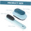2pcs Scrub Brush Set Laundry Brush Blue Plastic Scrubbing Tools 2