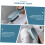 2pcs Scrub Brush Set Laundry Brush Blue Plastic Scrubbing Tools 8