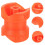 Reusable Bottle Funnel Adapter Liquid Transfer Aid Plastic Funnel Coupler 8