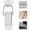 Stainless Steel Spring Loaded Toolbox Lock Case Clasp with Secure Hold and Strong Fixation 8