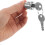 Replacement Vending Machine Lock Cylinder with Key for Gumball Candy Dispenser Secure Metal Lock Assembly 5