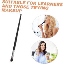 Lidschattenpinsel, Make-up-Werkzeug für Augen-Make-up, Pinsel mit langem Griff für Puderapplikator zum Auftragen von Lidschatten