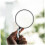 Magnifier Handheld Reading Magnifier for Low Vision Aids Glass and Rubber Material 4