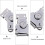 Case Box Latch Spring Load Latch Stainless Steel Mount Replacement Accessory Easy Installation Silver 6