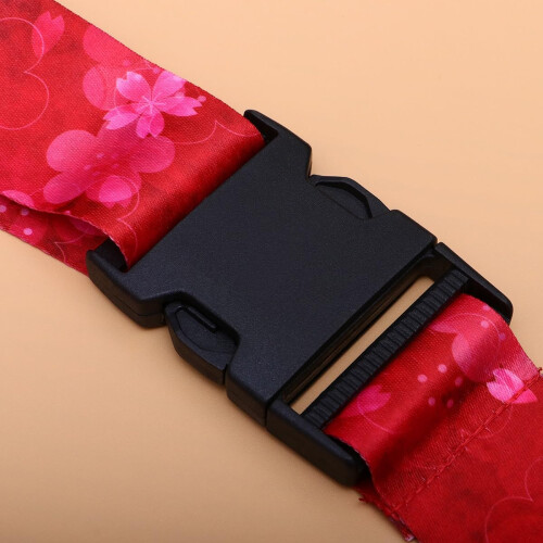 Travel Luggage Strap with TSA Combination Lock, Sturdy Polyester Cross Suitcase Belt, Adjustable Security Strap 1