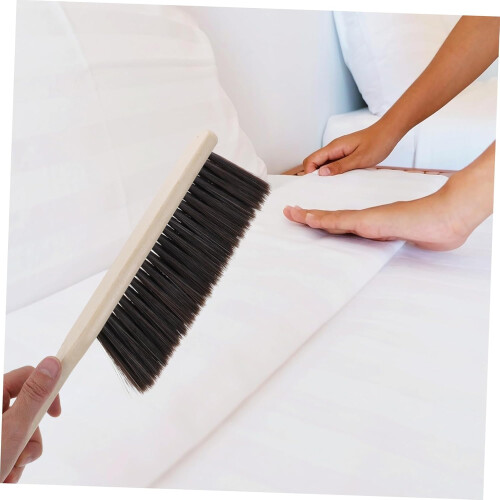 1pc Bed Brush Multi-Functional Cleaning Tool for Beds Sofas and Clothes Handle Soft Bristles 2