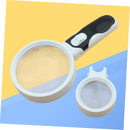 LED-Lupe und beleuchtete Linsen, Handlupe mit Licht 1