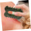 Χτένα μασάζ Jade Gua Sha με πέτρινη χτένα για σώμα και μαλλιά, φορητό εργαλείο μασάζ 4