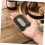 Χτένα μασάζ Jade Gua Sha με πέτρινη χτένα για σώμα και μαλλιά, φορητό εργαλείο μασάζ 6