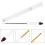 Alcohol Meter Precision Alcohol Hydrometer with Easy-to-Read Yellow Scale 8