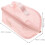Travel Makeup Organizer with Compartments Durable Mesh Toiletry Bag 2