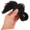 Chignon bas coréen, postiche synthétique à clip, faux chignon 4