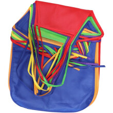Lot de 12 tabliers de peinture jetables non tissés, 6 couleurs, pour activités manuelles et créatives