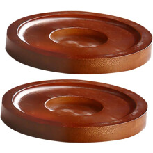 Whiskey Glass Coasters Set 2 Rotating Coasters in Wood for Whisky s Es and Old Fashioned for Whiskey Ware
