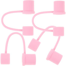 Siliconen tips, stofdichte toer, herbruikbare doppen, 4-pack deksels voor drinken