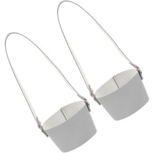 Handheld Cup Carrier with 2 Water Bottle Holders Reusable Coffee Sleeves Cup