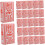 50pcs Popcorn Boxes Snack Packaging Containers Party Microwaveable Popcorn Dishes 1