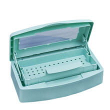 Hygiënische nagelverzorgingstools, schonere doos,-Blauw