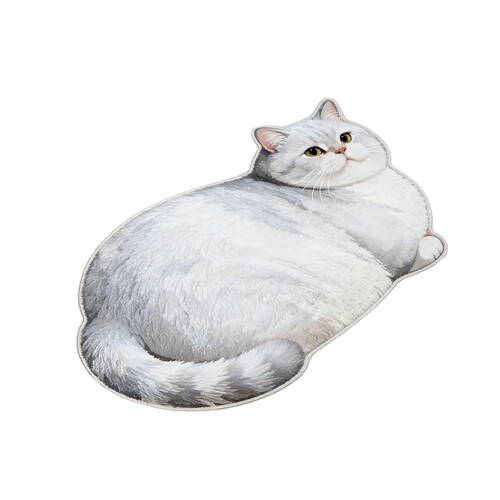 Simulation Cats Bathroom Door Mat High-30X40cm type 3