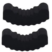 Red or Black Rubber Jacking Pad for Secure and-black 6000 kg