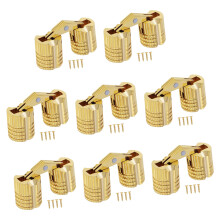 Barrels Hinges Cylindrical Hide Cabinet Concealed Invisible-8P