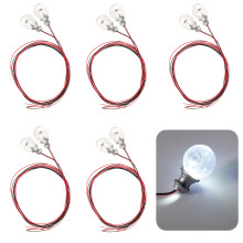 10 STKS Miniatuur LED-modellampen voor-1 150 Wit