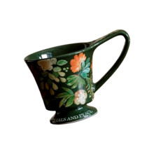 Tasse à boire en céramique avec poignée-201-300 ml vert armée