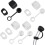 Bouchons de paille en silicone pour gobelets, lot de 6 1