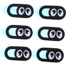 Webcam beschermhoes 6 stuks privacystickers webcamhoes voor laptops en telefooncamera's