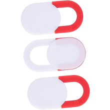 Výstražné znamenie Prevádzka Ochranný kryt webovej kamery pre telefón Tablet Laptop 3PCS Chráňte svoje súkromie
