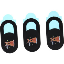 3 stuks sticker patch sluiter beschermt webcam computer schuifdeksel hond hacker